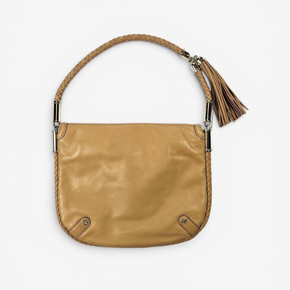 Gucci Britt Tassel Hobo Shoulder Bag Calfskin Leather - Picture 8 of 14